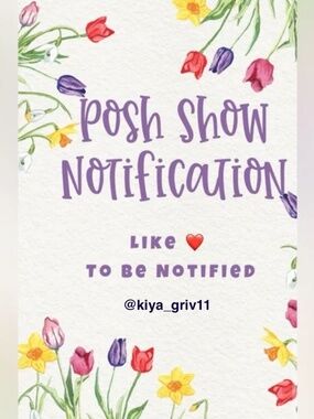 LIKE TO BE NOTIFIED OF LIVE SHOW! Live Show Notification Flyer!